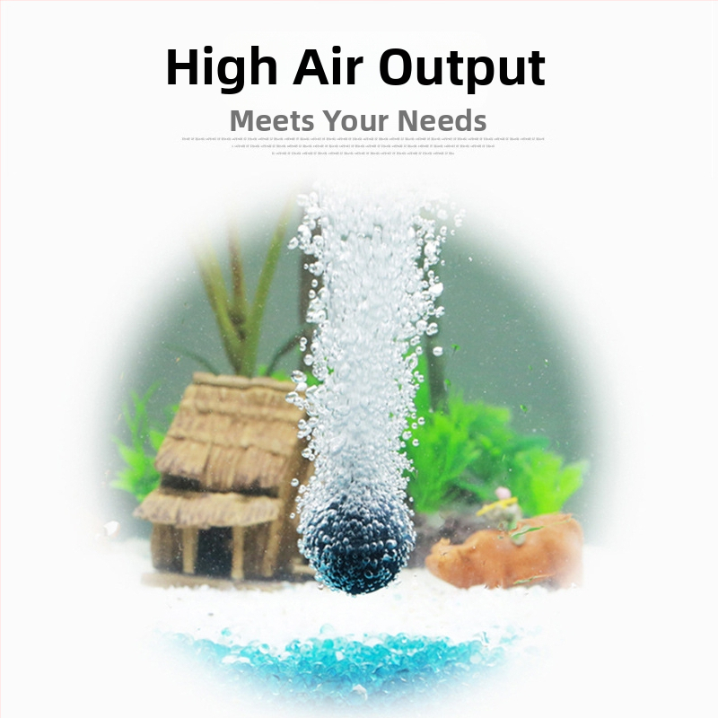 Αντλία Αερισμού Ενυδρείου, Διπλής Εξόδου, Αθόρυβη, ABS, Τροφοδοσία AC, Sunsun/Sensen