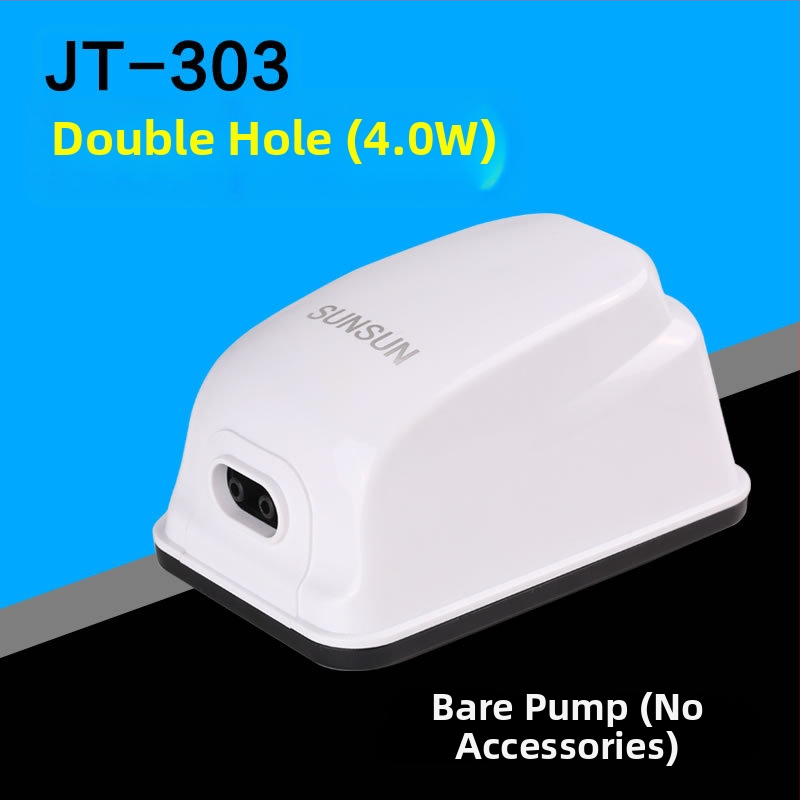 Αντλία Αερισμού Ενυδρείου, Διπλής Εξόδου, Αθόρυβη, ABS, Τροφοδοσία AC, Sunsun/Sensen