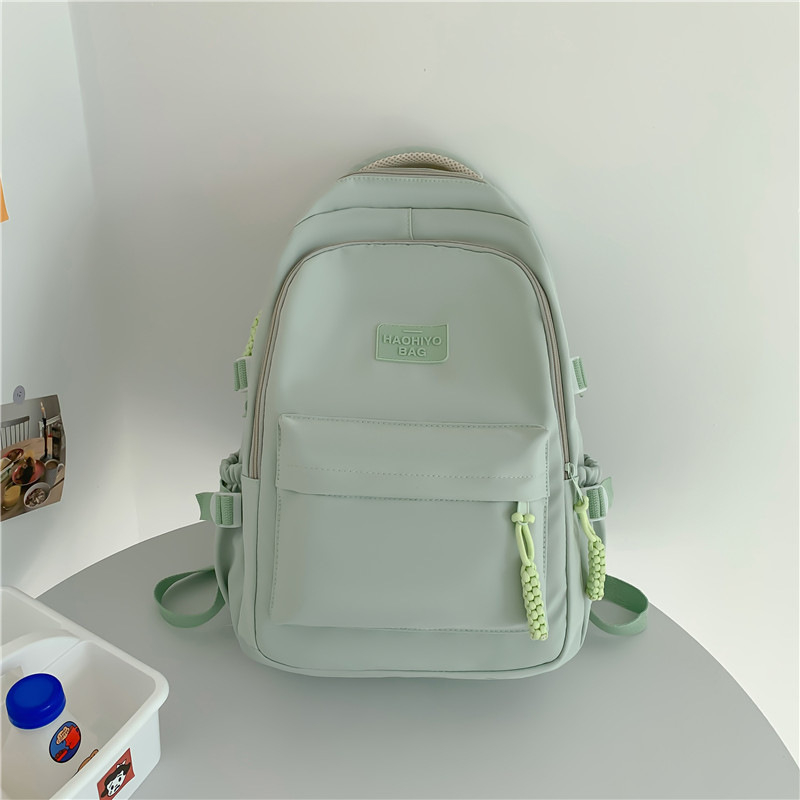 Djevojački ruksak od najlona – ultra lagan, prozračan, dizajn za smanjenje tereta; traka s zračnim jastučićem; gradski minimalistički stil. Marka: New Beauty Wheel