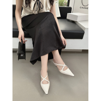Rimske sandale s oštrim nosom (Fly-weave upper • Rubber sole • PU lining • Spring 2025)