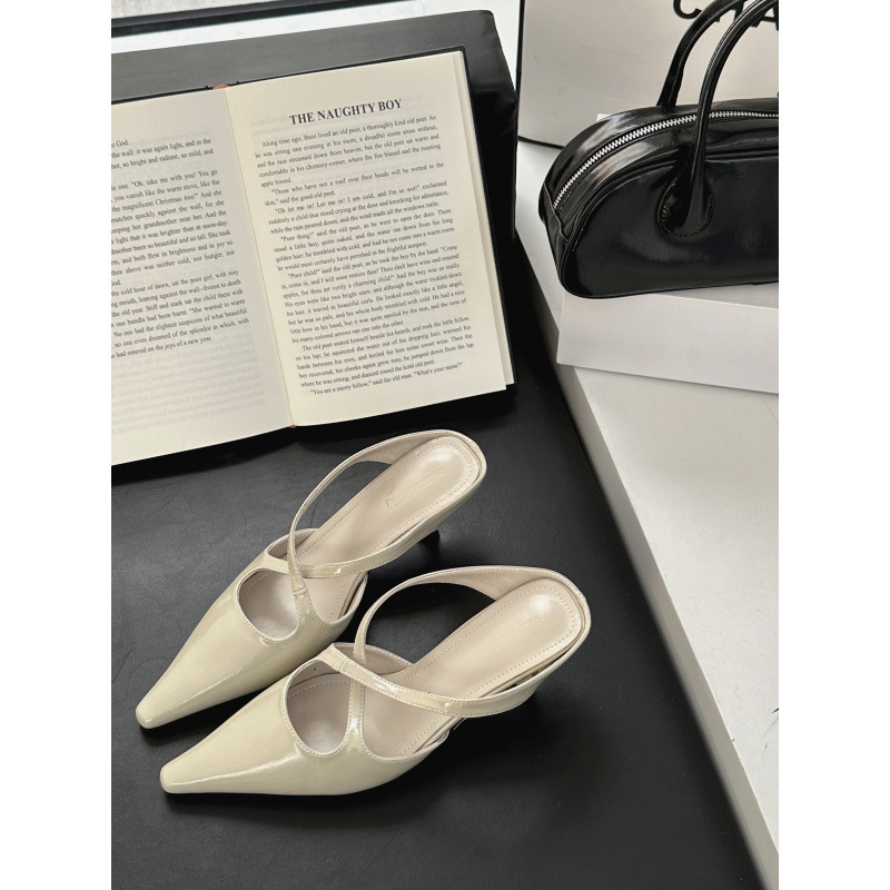 Rimske sandale s oštrim nosom (Fly-weave upper • Rubber sole • PU lining • Spring 2025)