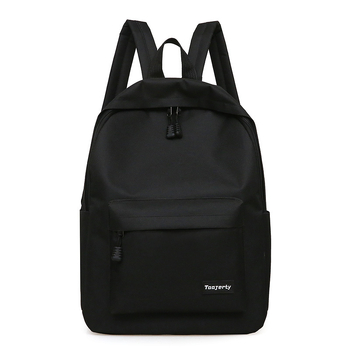 Uniszex Oxford hátizsák – kampus stílus, ultrakönnyű, nylon bélés, egyszínű mintázat