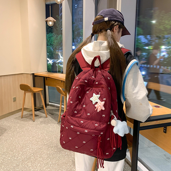 Uniszex nylon laptop hátizsák, 15 hüvelykes laptophoz, 20–35 L kapacitás, görbült vállpántok, utazáshoz