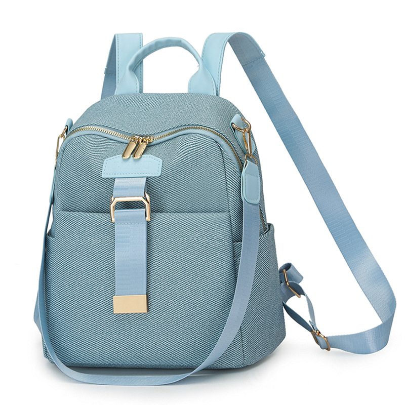 Női laptop hátizsák, PU anyag, városi egyszerűség stílusa, 2025 ősz, cipzáras zárás, poliészter bélés