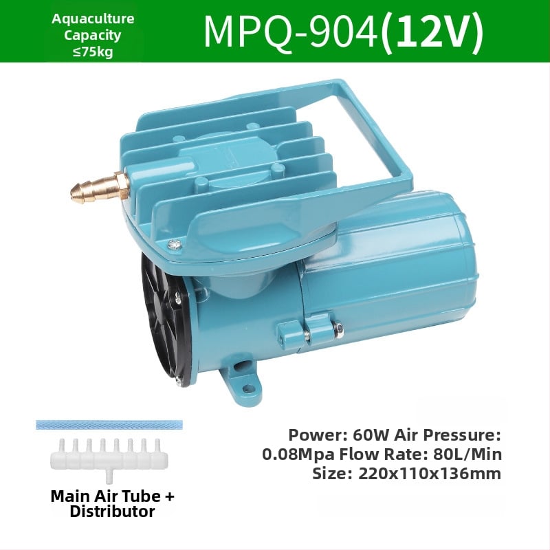 DC αντλία αέρα για οξυγονισμό ενυδρείου – Excellent Star (Βάρος: 7 kg; Σκοπός: οξυγονισμός; Άλλες χρήσεις: επεξεργασία λυμάτων ή συμβατότητα με μηχανή χάραξης με λέιζερ)