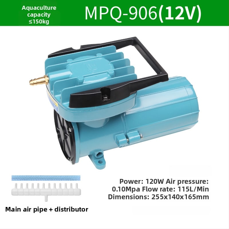 DC αντλία αέρα για οξυγονισμό ενυδρείου – Excellent Star (Βάρος: 7 kg; Σκοπός: οξυγονισμός; Άλλες χρήσεις: επεξεργασία λυμάτων ή συμβατότητα με μηχανή χάραξης με λέιζερ)