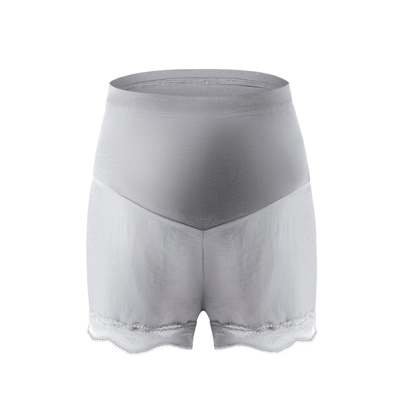 Maternitetne šorceve-leggings za potporu trbuhu, tanki Sea Island Silk materijal, 100% poliester, ljeto.