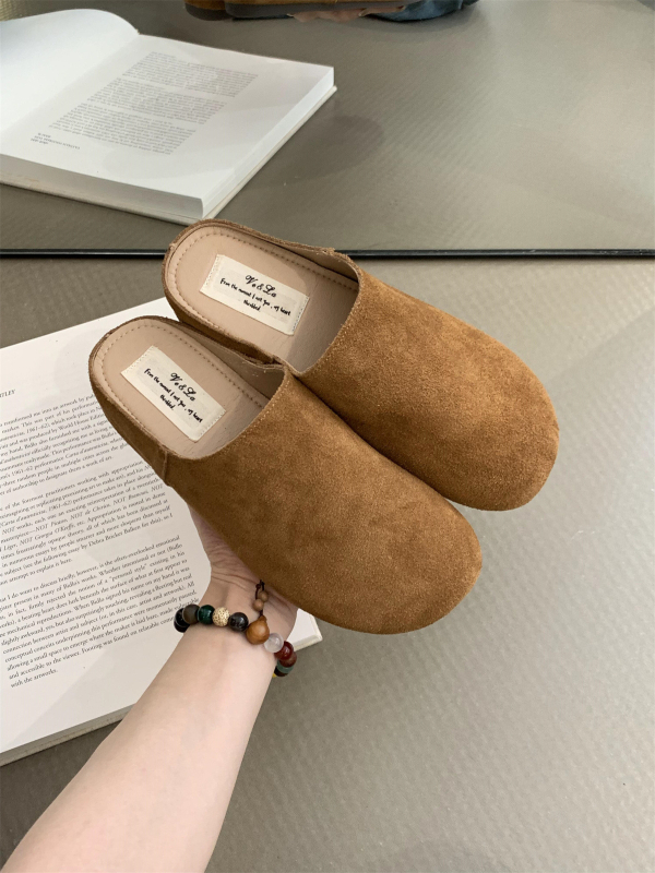 Dječje Birkenstock-stil papuče, gornji dio od nubuk kože bivola, okrugli vrh, gumeni potplat, PU uložak, jesen 2024