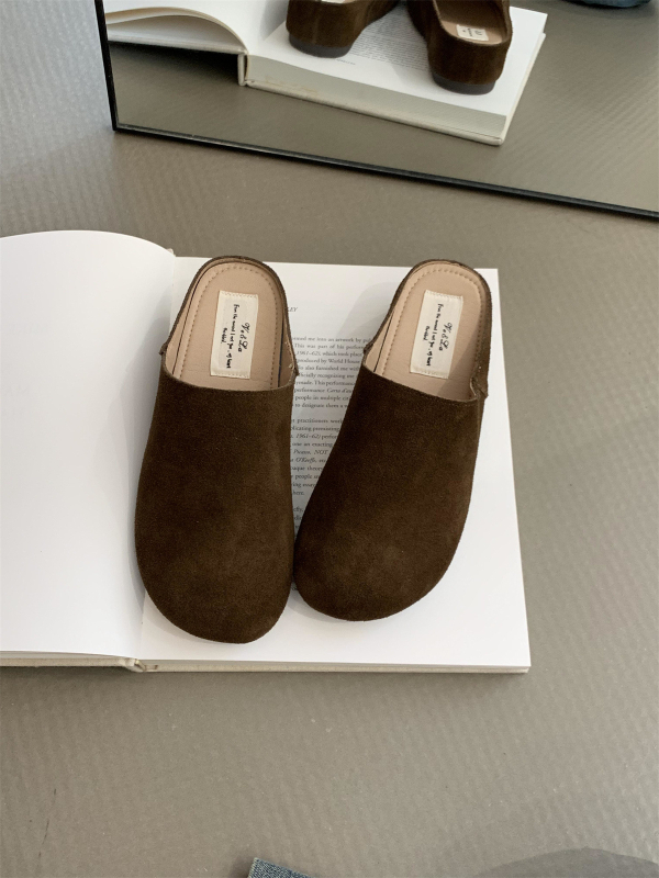 Dječje Birkenstock-stil papuče, gornji dio od nubuk kože bivola, okrugli vrh, gumeni potplat, PU uložak, jesen 2024
