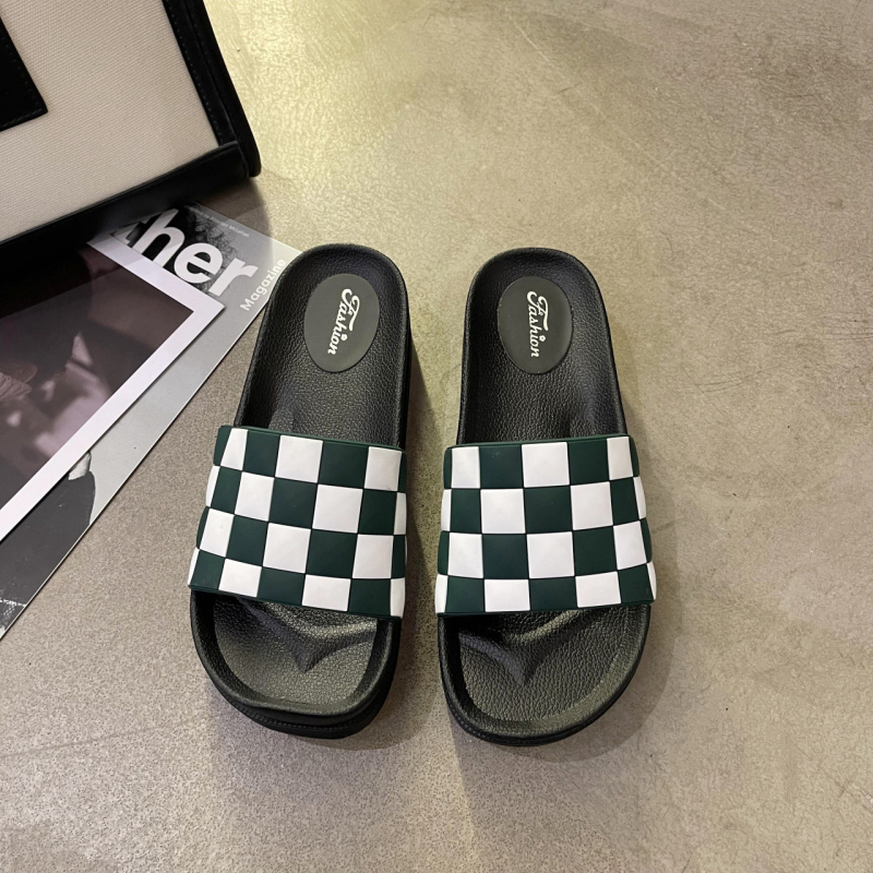 Unisex ljetne platforme sandale - gornji dio i potplat PVC, injekcijom oblikovan debeli potplat, mrežasti uzorak, unutarnji materijal umjetna koža, vodootporno, ljeto 2025, korejski stil