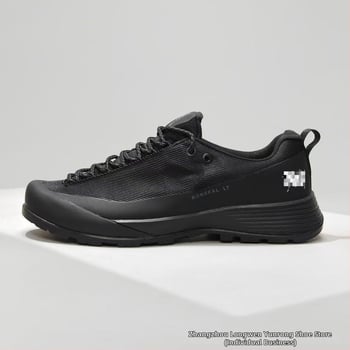 Унисекс обувки за планински туризъм – дишащи, с връзки, нисък профил; горна част TPU/изкуствена кожа/текстил; подметка от гума с инжекционно формована технология