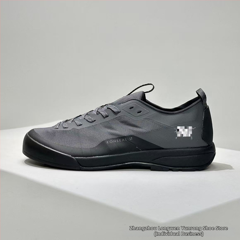 Унисекс обувки за планински туризъм – дишащи, с връзки, нисък профил; горна част TPU/изкуствена кожа/текстил; подметка от гума с инжекционно формована технология