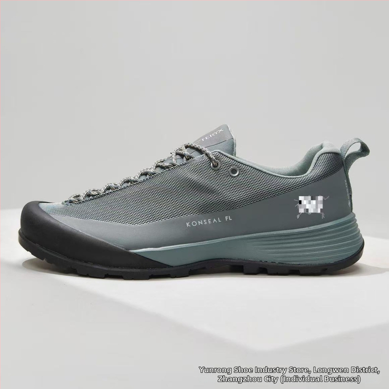 Унисекс обувки за планински туризъм – дишащи, с връзки, нисък профил; горна част TPU/изкуствена кожа/текстил; подметка от гума с инжекционно формована технология