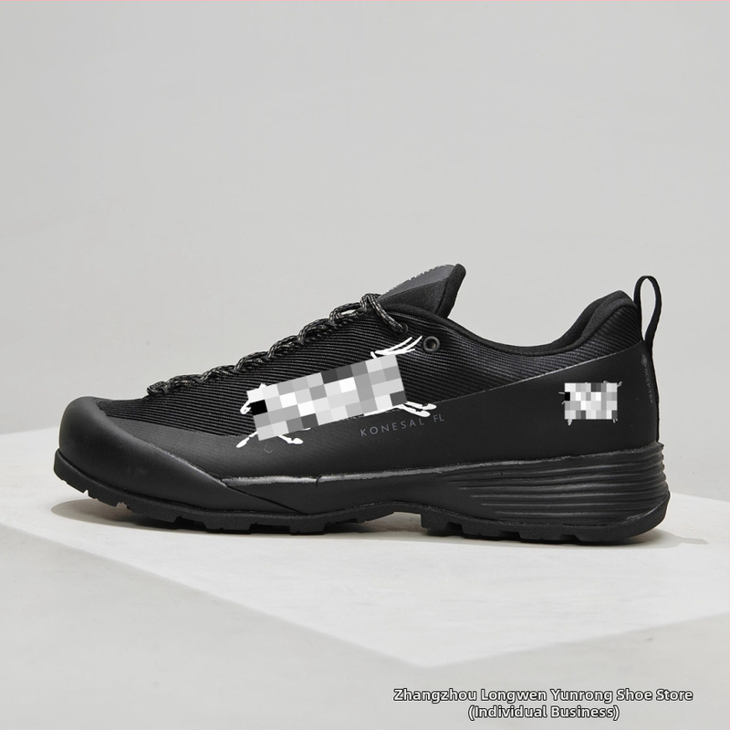 Унисекс обувки за планински туризъм – дишащи, с връзки, нисък профил; горна част TPU/изкуствена кожа/текстил; подметка от гума с инжекционно формована технология