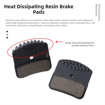 Χειριστήριο φρένου για ποδήλατο βουνού με υδραυλικό δισκοφρένο E4 με ψύξη, τετραπίστονος