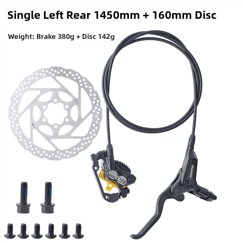 Χειριστήριο φρένου για ποδήλατο βουνού με υδραυλικό δισκοφρένο E4 με ψύξη, τετραπίστονος