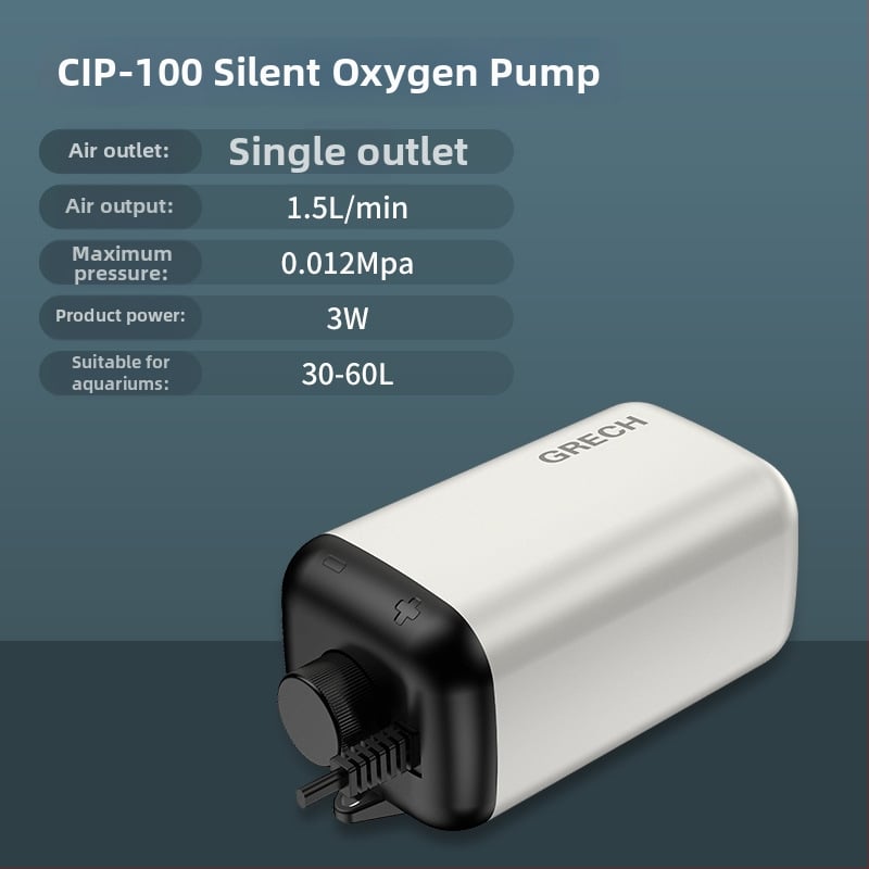 Αντλία οξυγονωτή ενυδρείου Sensen, AC τροφοδοσία, 1 kg, 50 dB