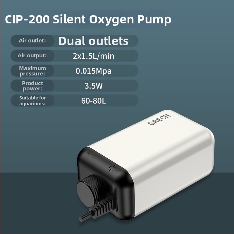 Αντλία οξυγονωτή ενυδρείου Sensen, AC τροφοδοσία, 1 kg, 50 dB