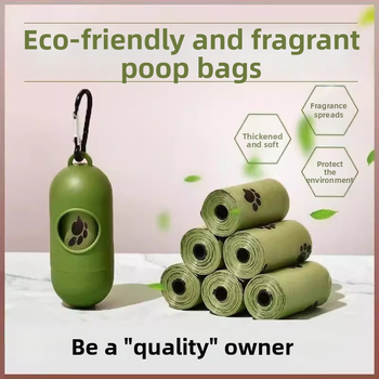 Set tašiek na psie exkrementy a naberač, plastová konštrukcia, značka Friendly