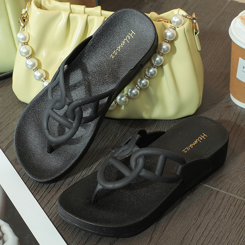 Sandale dama cu toc pe talie, stil casual, model Herringbone, vârf rotund, partea superioară PVC, talpa PVC