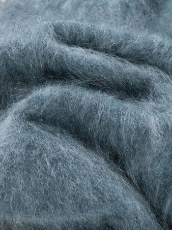 Мъжки кашмирен пуловер с кръгло деколте, свободна кройка, дълъг ръкав, 95% кашмир