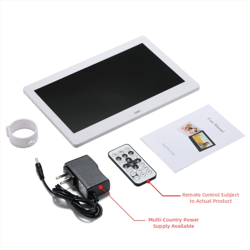 Digitálny rám na reklamu – 1024×600, HD LED LCD, prehráva hudbu a videá, SD/USB/TF, 16:9