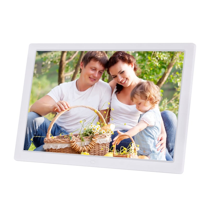 Reklám célú digitális fotókeret – 1024×600, HD LED LCD, lejátszik zenét és videót, SD/USB/TF támogatott, 16:9