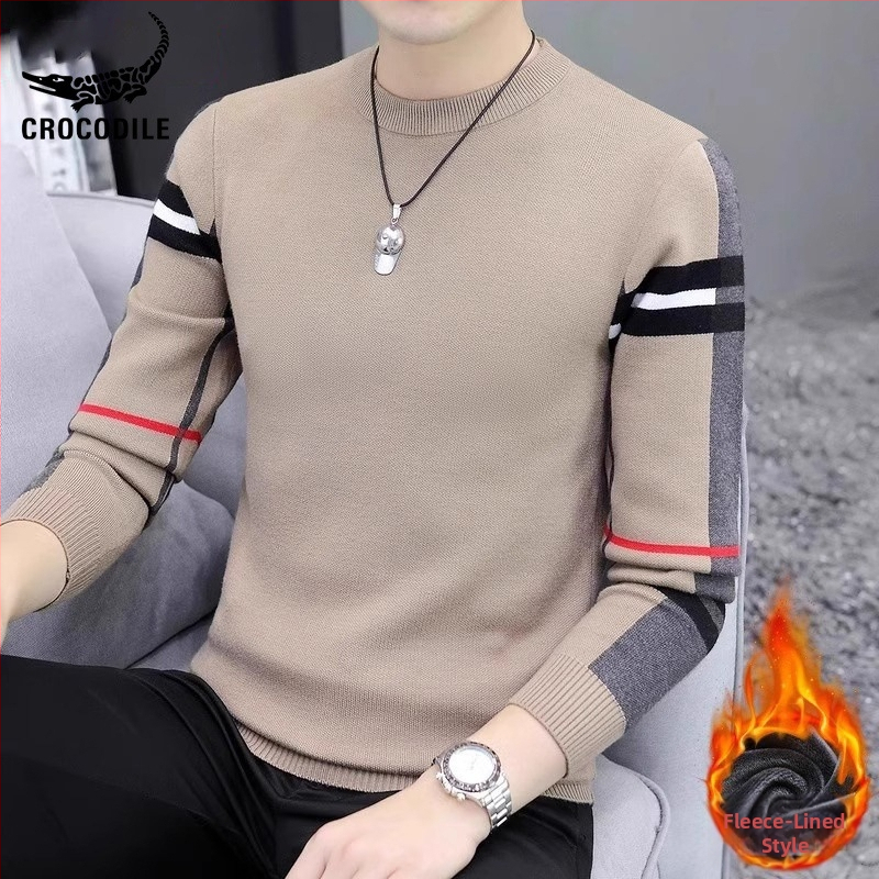 Кашмирен пуловер, плътна вълна, свободен силует, корейски стил, едноцветен модел, 36–40% кашмир