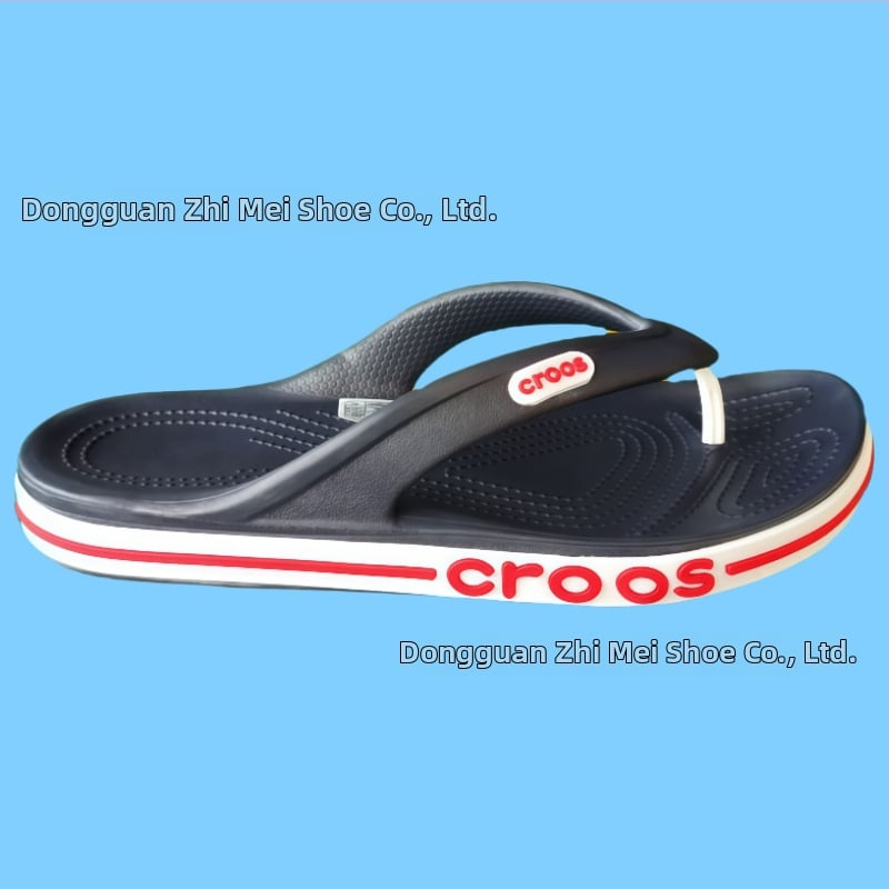 Плажни джапанки за мъже 18-40, EVA горна част и EVA подметка, отворен пръст, дишащи, леки, антихлъзгащи