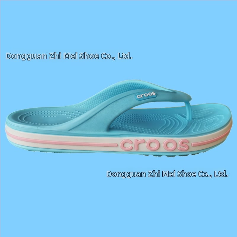 Плажни джапанки за мъже 18-40, EVA горна част и EVA подметка, отворен пръст, дишащи, леки, антихлъзгащи