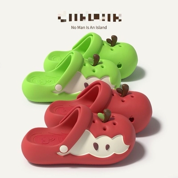 Női Crocs-stílusú EVA szandál 2 cm vastag talppal, lélegző, csúszásmentes, strandhoz