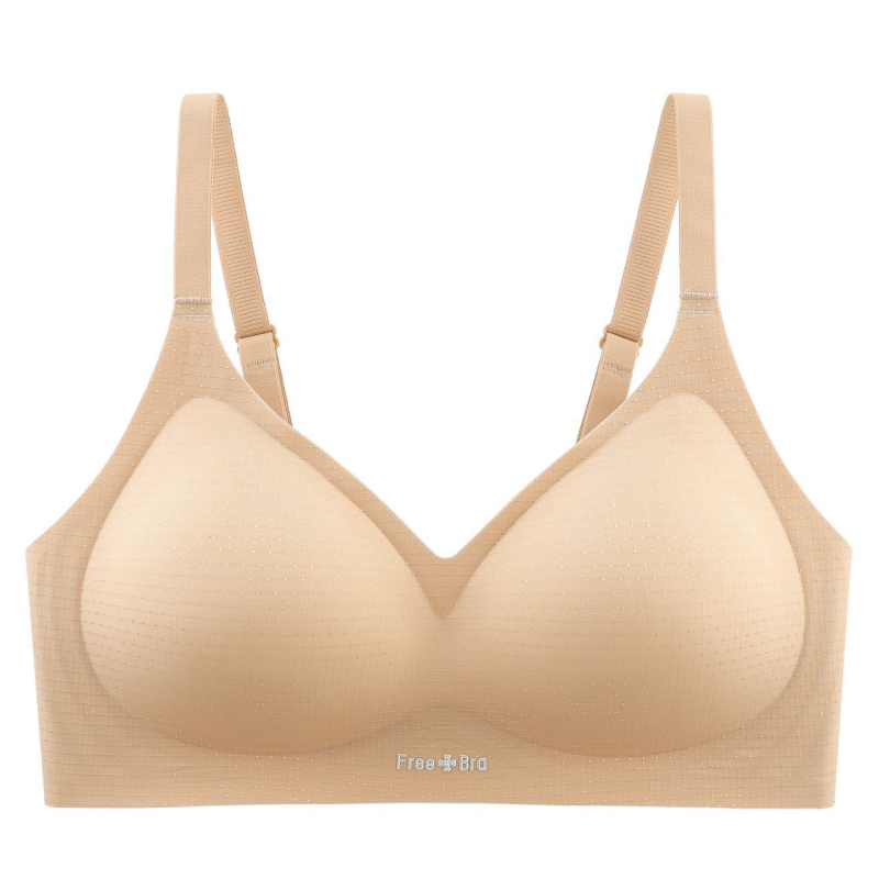 Γυναικείο σουτιέν με σταθερές κάψες, με μεσαία μορφοποιημένα κύπελλα, σταθεροί διπλοί ιμάντες, πίσω κούμπωμα με τρεις σειρές αγκιστριών, ύφασμα νάιλον/πολυαμίδη