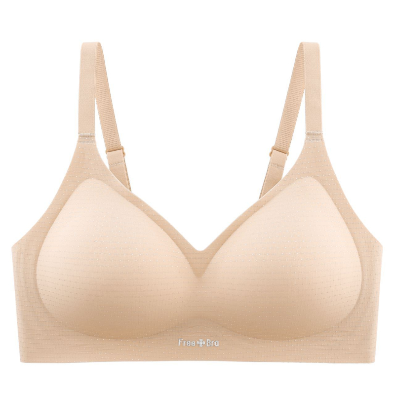 Γυναικείο σουτιέν με σταθερές κάψες, με μεσαία μορφοποιημένα κύπελλα, σταθεροί διπλοί ιμάντες, πίσω κούμπωμα με τρεις σειρές αγκιστριών, ύφασμα νάιλον/πολυαμίδη