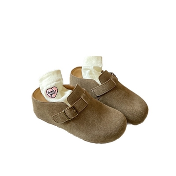 Ženske slip-on cipele s okruglim prstom, ležerni stil — gornji materijal: Super fiber; unutarnji materijal: Super fiber; potplat: Rubber