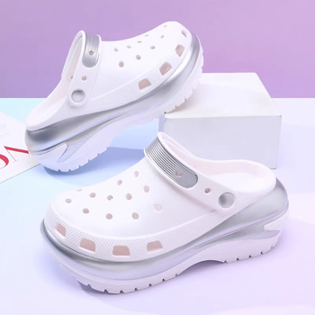 Royal Shark női EVA papucs 6 cm vastag talppal, csúszásmentes és lélegző, injekciós öntésű kivitel, mindennapi viseletre