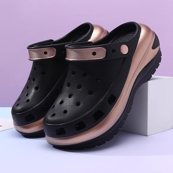 Royal Shark női EVA papucs 6 cm vastag talppal, csúszásmentes és lélegző, injekciós öntésű kivitel, mindennapi viseletre