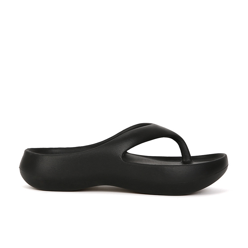 Női strand papucs, szétválasztott lábujjjal – EVA felsőrész, gumi talp, kerek orr, szabadidős stílus (Eredet: Huizhou, Guangdong)