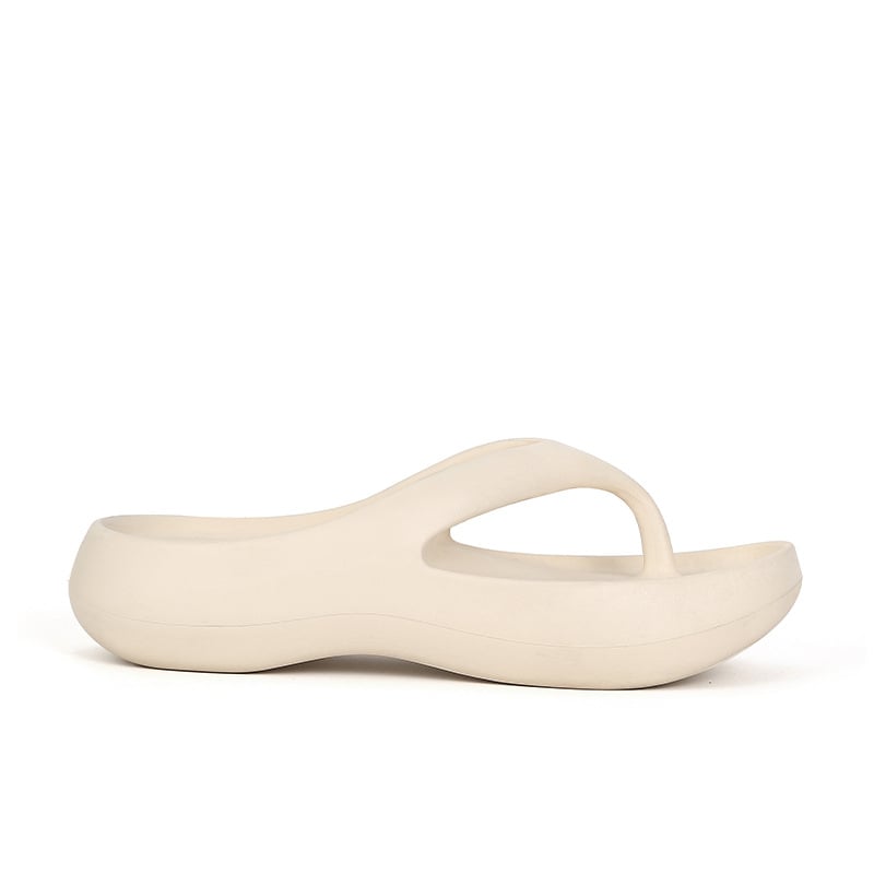 Női strand papucs, szétválasztott lábujjjal – EVA felsőrész, gumi talp, kerek orr, szabadidős stílus (Eredet: Huizhou, Guangdong)