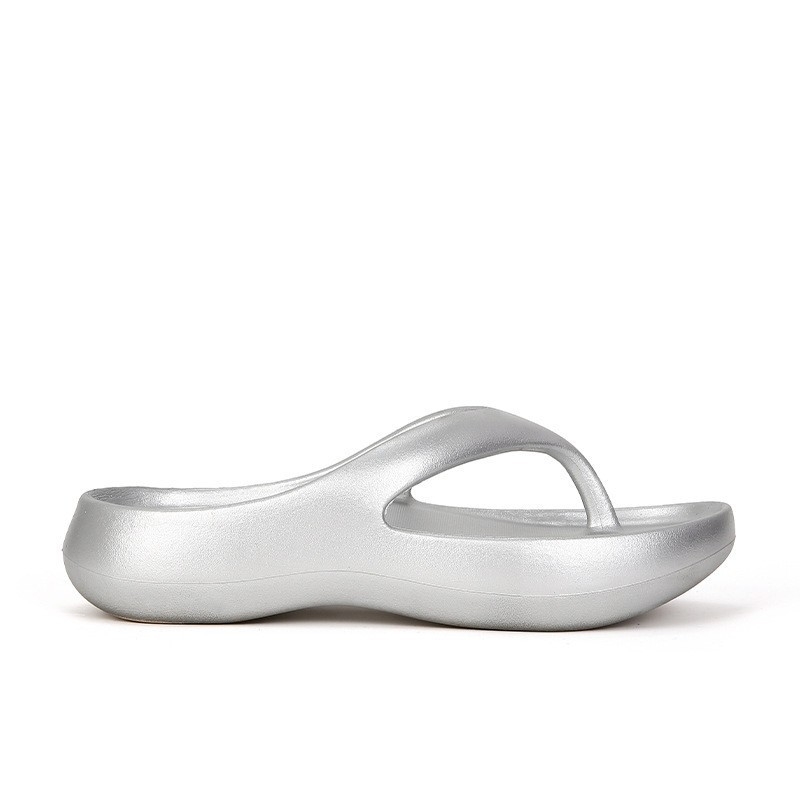 Női strand papucs, szétválasztott lábujjjal – EVA felsőrész, gumi talp, kerek orr, szabadidős stílus (Eredet: Huizhou, Guangdong)