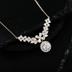 Колие със сребро 925, диамантна обработка, верига Flash o chain, стил светъл лукс, марка Shiny Selection