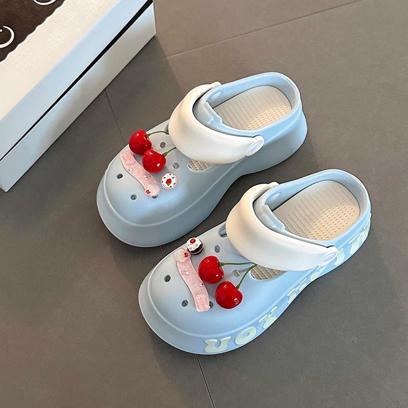 Ženske EVA Crocs stil papuče, protuklizna debela potplata, zatvoren prst, jednostavno navlačenje
