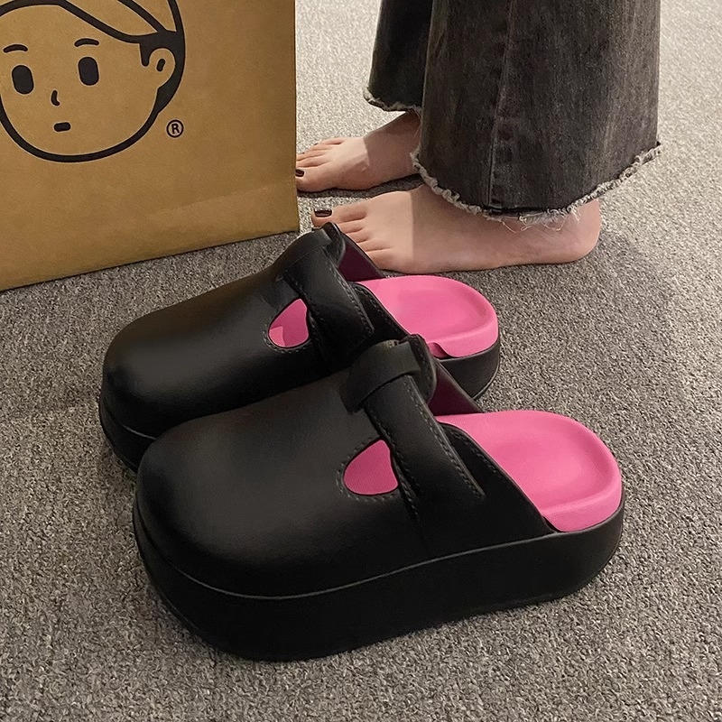 Ženske slip-on sandale od EVA, EVA gornji dio i potplat, okrugli vrh, bez podstava, Birkenstock stil inspiriran