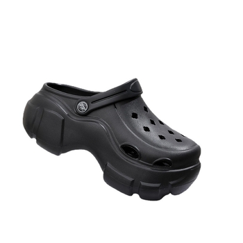 Ženske sandale s rupicama za povećanje visine, EVA gornji dio i potplat, 7 cm debeli potplat, DIY Crocs serija