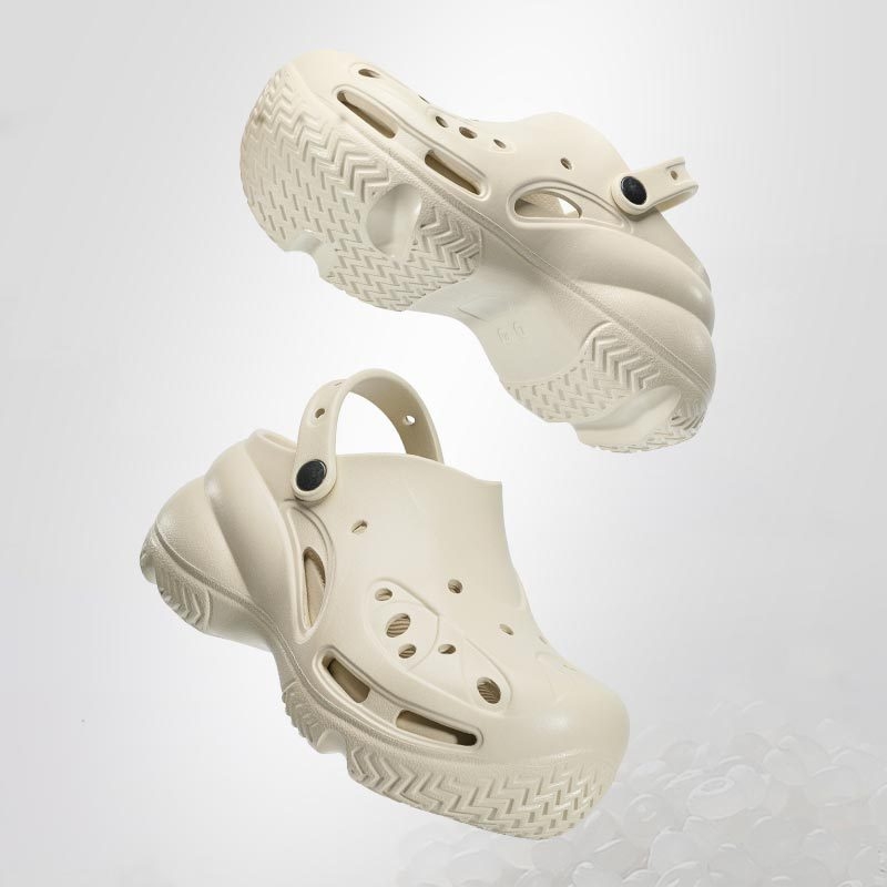 Ženske Crocs EVA s debelim potplatom od 9,5 cm, povećanje visine, prozračne ljetne papuče