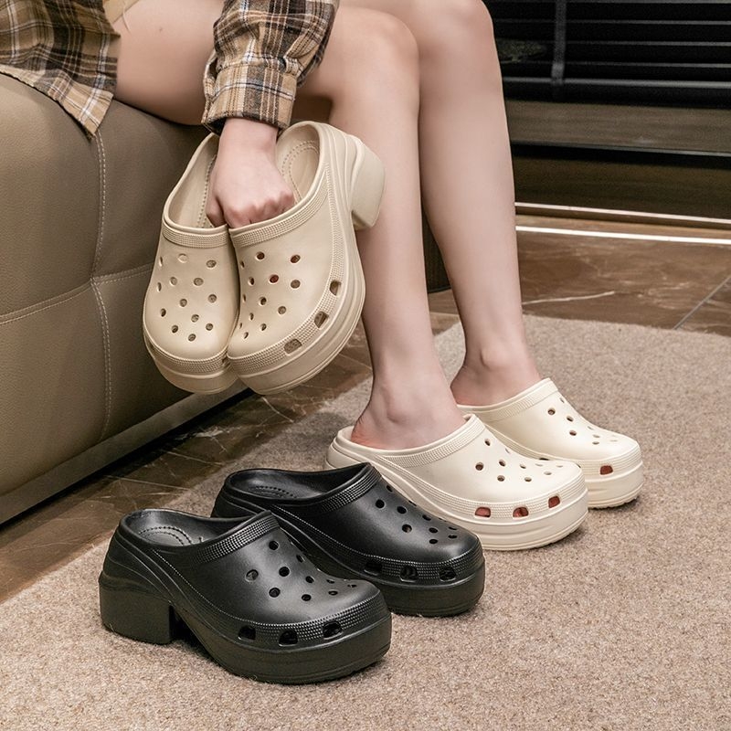 Crocs papuče za žene, EVA gornji dio i EVA đon, protuklizno, 8 mm debeli đon
