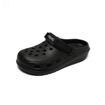 Crocs-stil papuče s stražnjim remenom, unisex, EVA gornji dio i đon, prozračne, protuklizne, debljina đona 4,5 mm