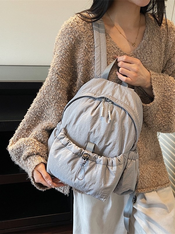 Unisex nylon ruksak s pretincom za 8-inčni prijenosnik, izuzetno lagan, za rekreacijska putovanja, podstava od poliestera