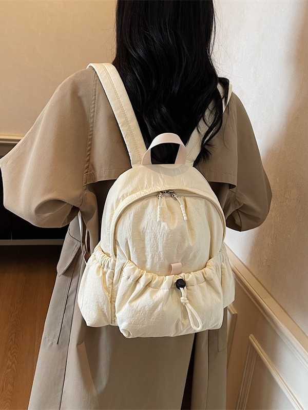 Unisex nylon ruksak s pretincom za 8-inčni prijenosnik, izuzetno lagan, za rekreacijska putovanja, podstava od poliestera