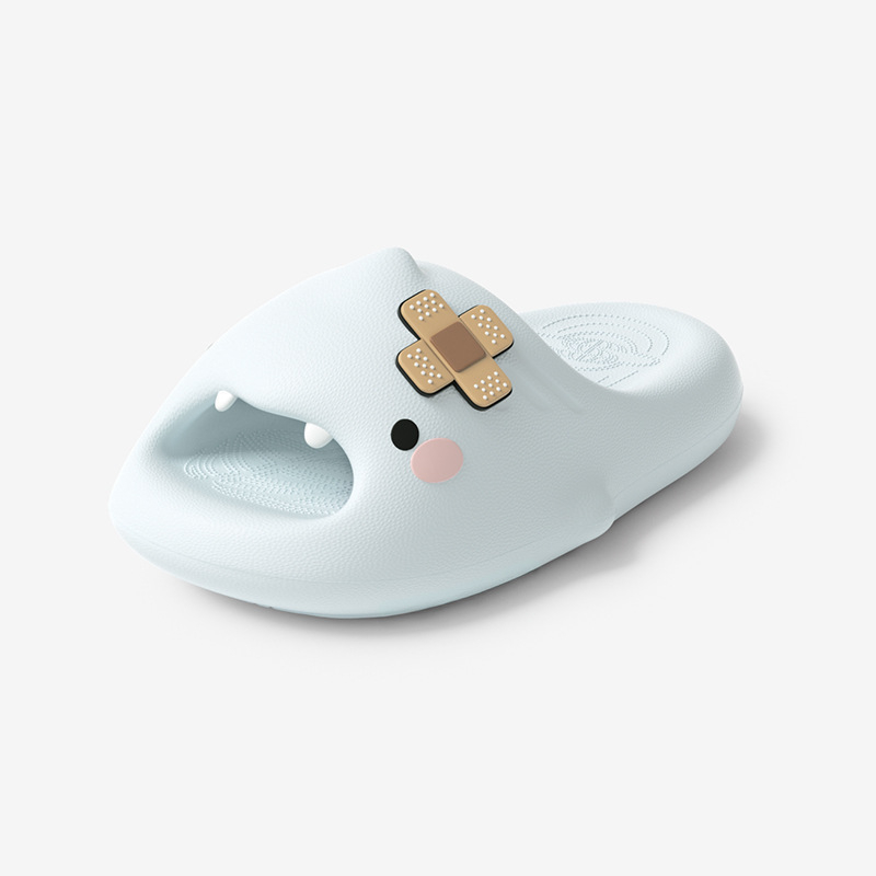Unisex EVA japanke s crtanim morskim psom – prozračne, protuklizne, debljina potplata 1.5-3.5 cm, injekcijski oblikovane đon