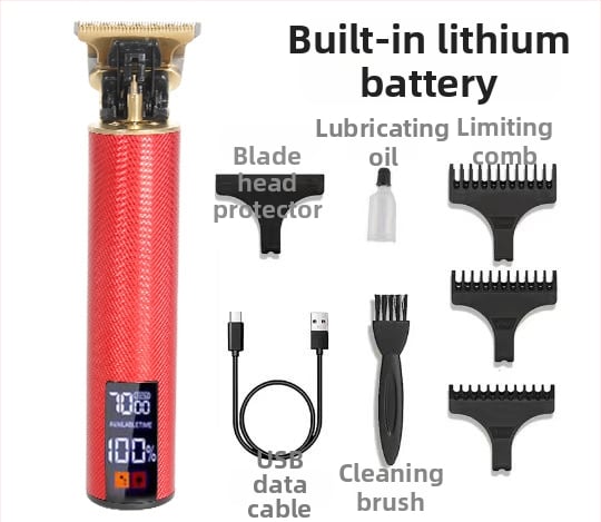 Vezeték nélküli elektromos hajvágó készülék, kefés motorral, rozsdamentes acél pengével, beépített 800–1000 mAh akkumulátor, 1–3 órás üzemidő, háziállatok számára alkalmas
